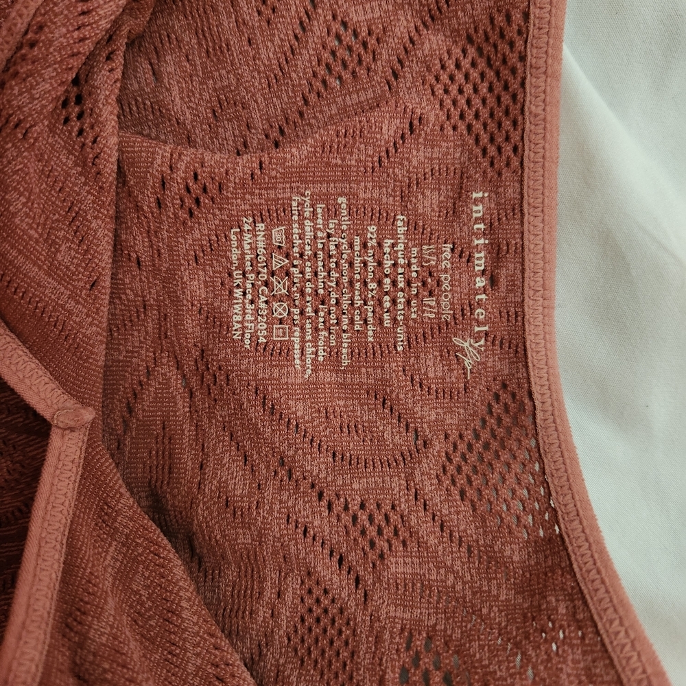 Free People Mauve Crop Top - Picture 5 of 8